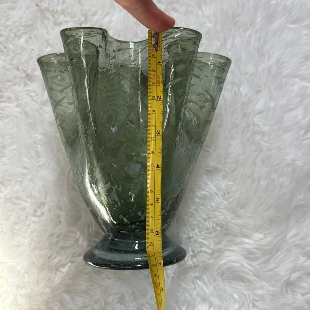 Handmade vase 7” tall